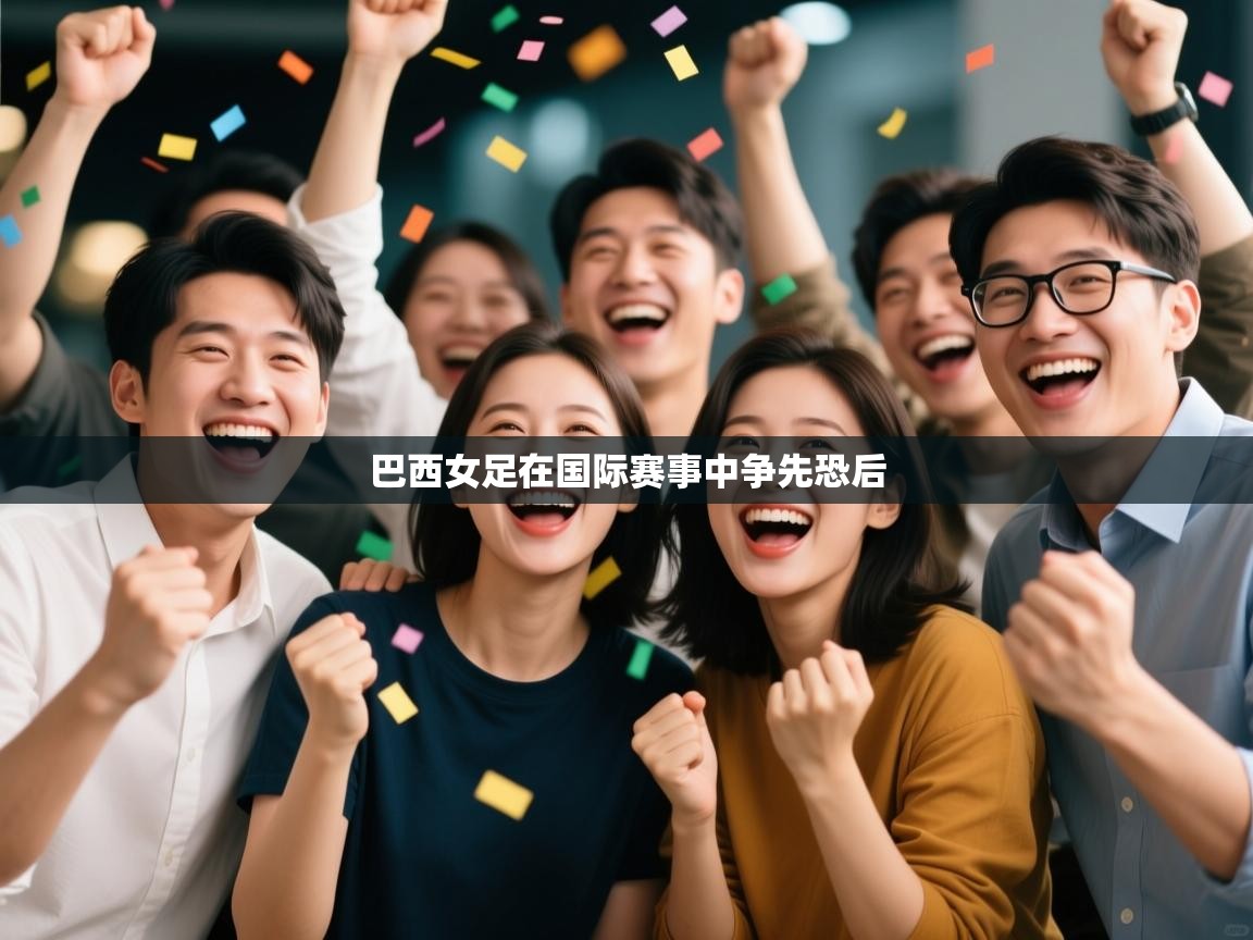 巴西女足在国际赛事中争先恐后