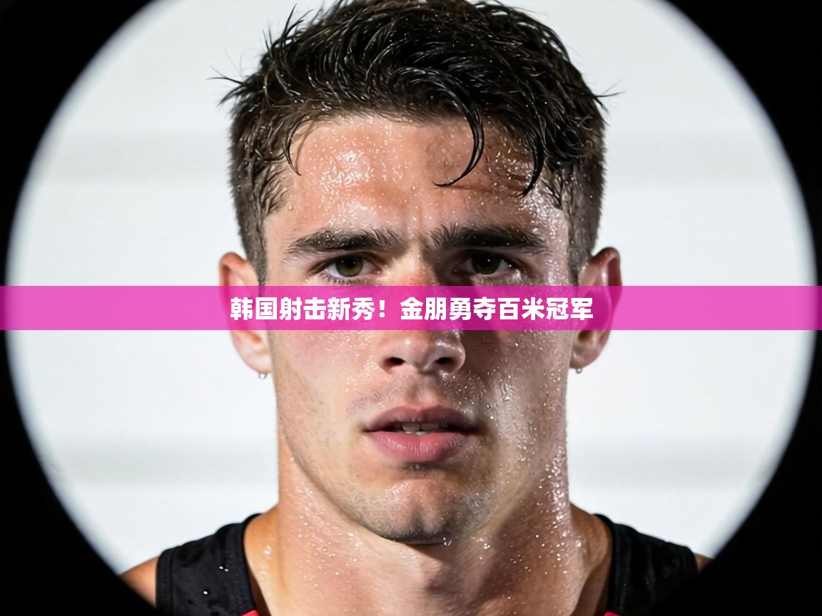 韩国射击新秀！金朋勇夺百米冠军